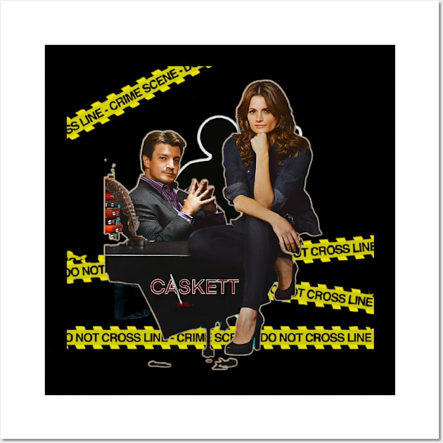 Hashtag Caskett Wall Art by The Store Name is Available